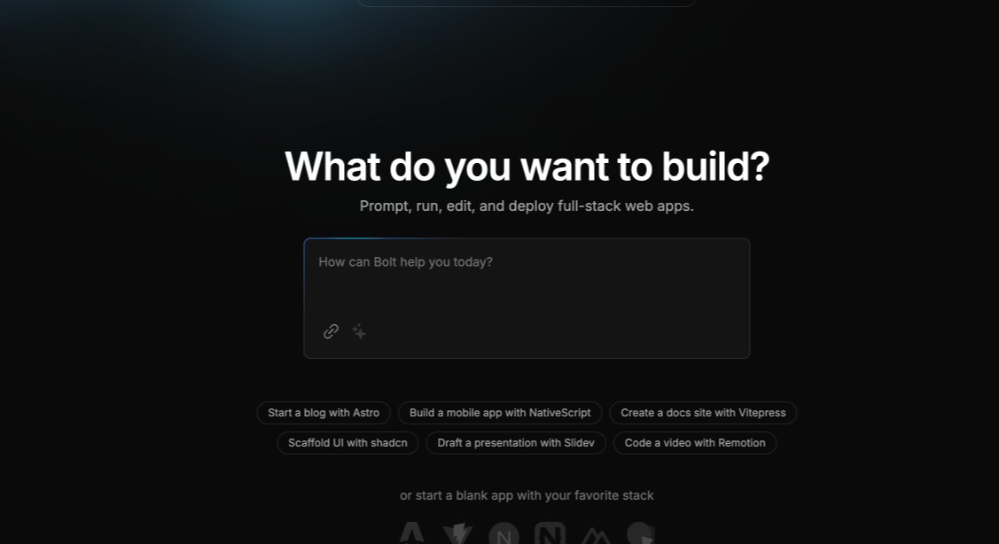 bolt AI Coding